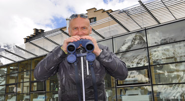 Hermann vorm Glocknerhaus... Na was gibt´s da schönes zu sehen!?