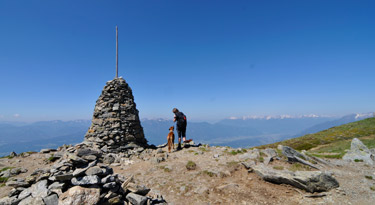 Traumhaftes Wetter mit herrlicher Fernsicht beim 'Stana Mandl'... einfach fantastisch!
