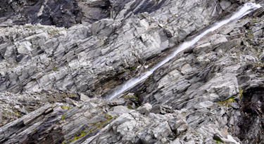 Ein kleiner Wasserfall