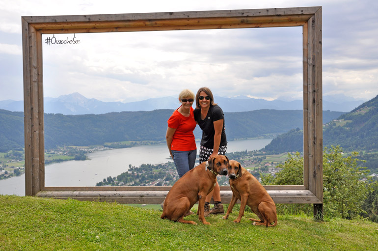 Alles im Rahmen... Rosemarie, Awalani, Anyawu und ich