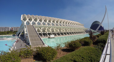 Museu de les Ciéncies Príncipe Felipe - das Wissenschaftsmuseum - innen wie außen interessant