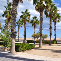 Strandpromenade von Playa del Cabanyal