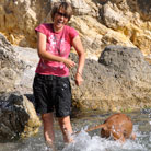 Unser `wasserscheues´ Hundsi...
