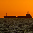 Die Sonne versinkt im Mittelmeer - immer wieder ein wunderbares Erlebnis!