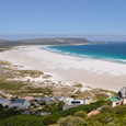 Herrliche Aussichten vom Chapman´s Peak Drive - auf den Strand von Noordhoek!