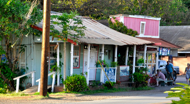 Nettes kleines Cafe in Hale'iwa...