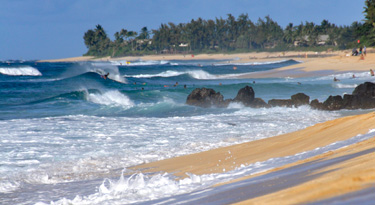North Shore auf O'ahu...