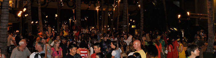 Happy Halloween - Ganz Honolulu ist auf den Beinen...